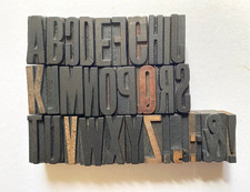 Wooden Letterpress Printers