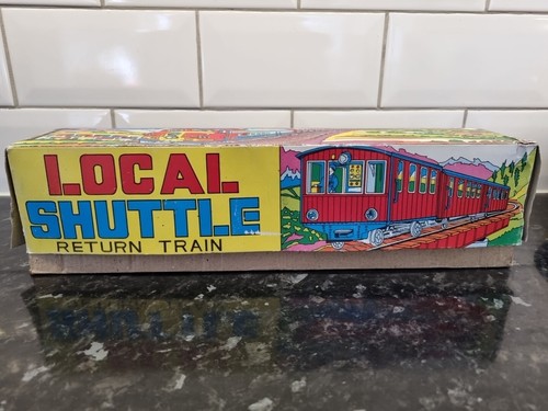 Vintage tinplate train and - train,