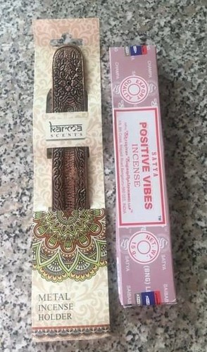 New metal bronze incense - new,