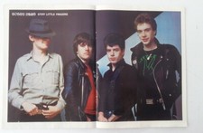 STIFF LITTLE FINGERS Smash Hits Centerfold magazine POSTER  17x11 inches