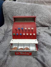 RARE VINTAGE TIN PLATE ST MICHAELS CHILDEN METAL TOY SHOP TILL 1950,S