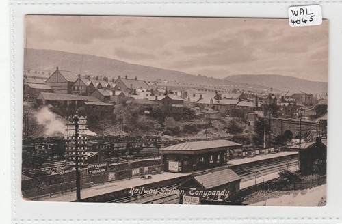 Tonypandy the railway station - railway,