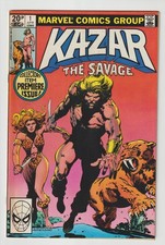 KA-ZAR THE SAVAGE #1 (MARVEL)