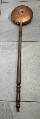 Victorian antique copper bed