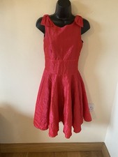 Metallic Pink Party Dress Size 8 By Kate Fearnley