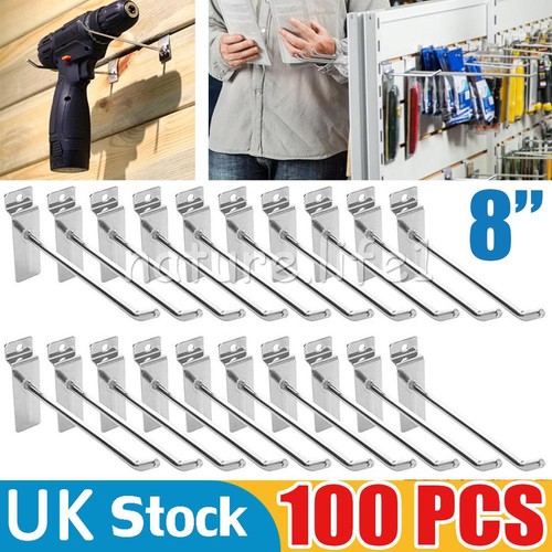 100pcs slatwall hooks - 100pcs,
