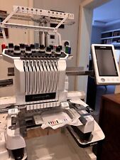 Brother PR1000 10-Needle Embroidery Machine + Cap Frame + 4 Frames + Stand