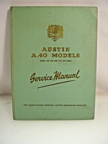 Austin a40 models service - models,