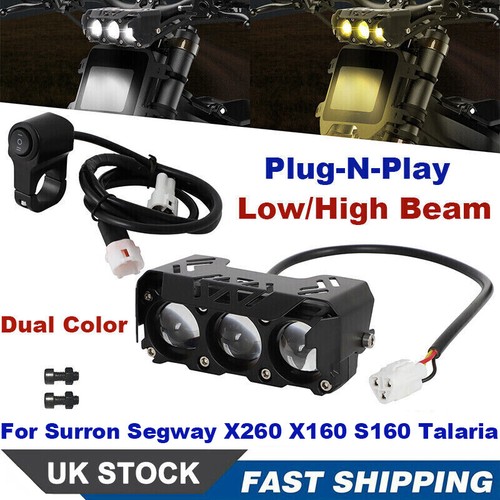 Dual color led headlight - dual,