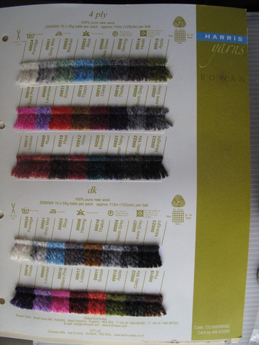 Rowan harris yarns 4 ply - harris,