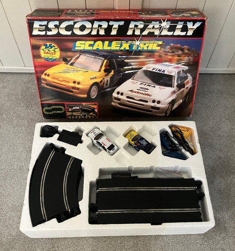 Scalextric escort rally - scalextric, set