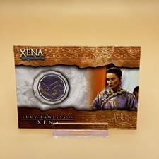 Rittenhouse Xena 2002: C7 Lucy Lawless Xena Costume Card Patch Relic Prop