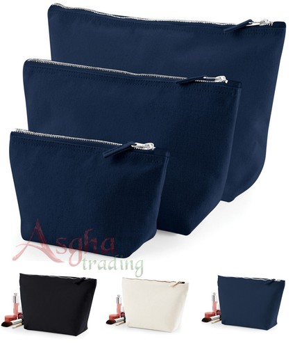 Plain make bag canvas - plain,