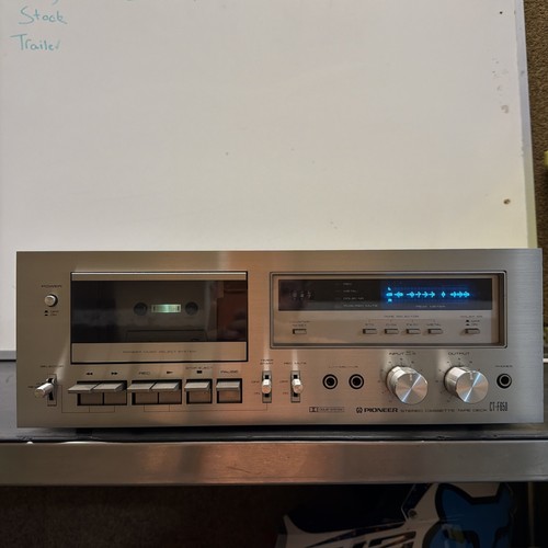 Pioneer f650 cassette - ct-f650, deck