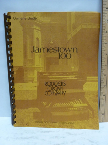 Rodgers organ jamestown 100 - rodgers,
