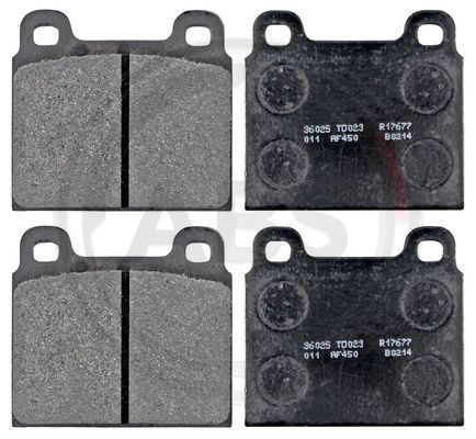 36025 brake pad set - 36025,