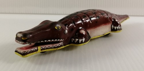 Vintage tin toy - vintage, crocodile