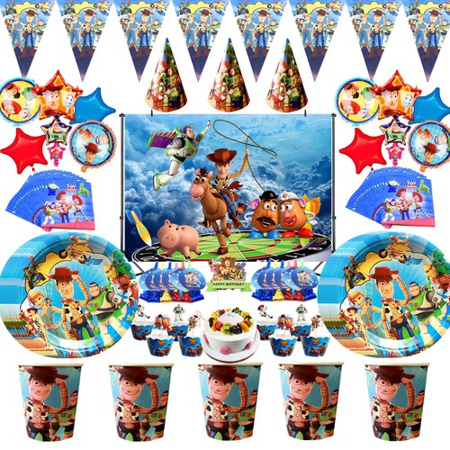 Toy birthday story - story, decorations