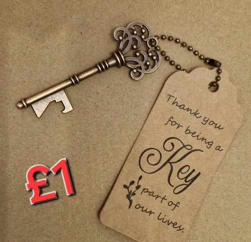 Key shaped bottle - bottle, opener