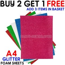 10 PCS A4 Glitter Premium