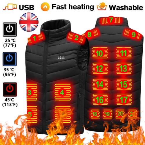 Electric heated vest warm - electric,