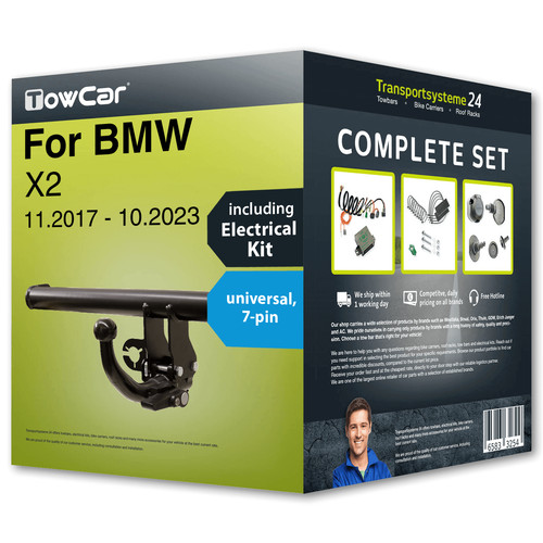 Towbar detachable for bmw - for, x2