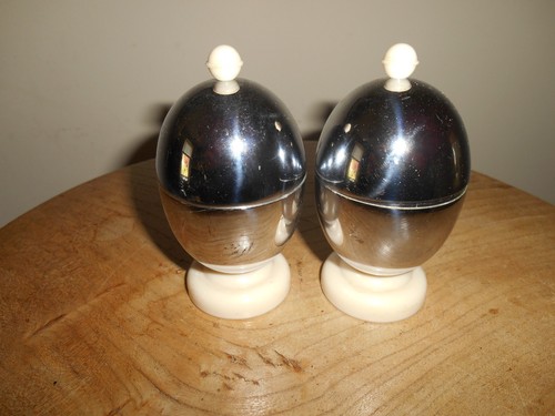 Pair art deco chrome - of,