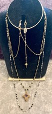 3 Boho Style Delicate Metal &