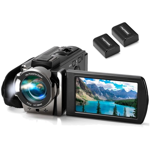 Full 1080p camcorder 24mp - camcorder,