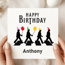 Personalised beatles birthday - personalised,