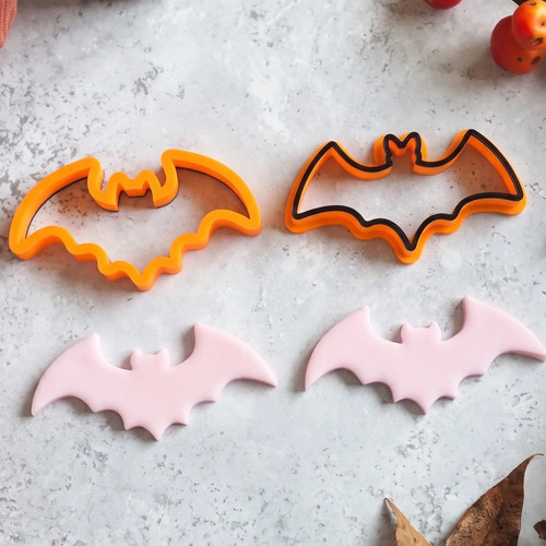 Halloween bat cookie - bat,