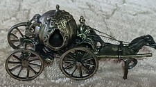Small figure of Cinderella's pumpkin  carriage and horse