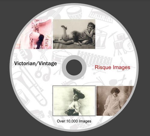 Vintage risque portraits - vintage,