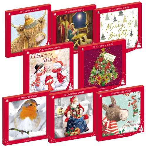 Christmas cards pack - christmas, 10