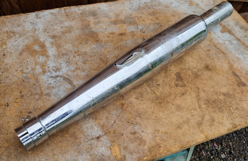 Classic chrome silencer bsa - classic, silencer.