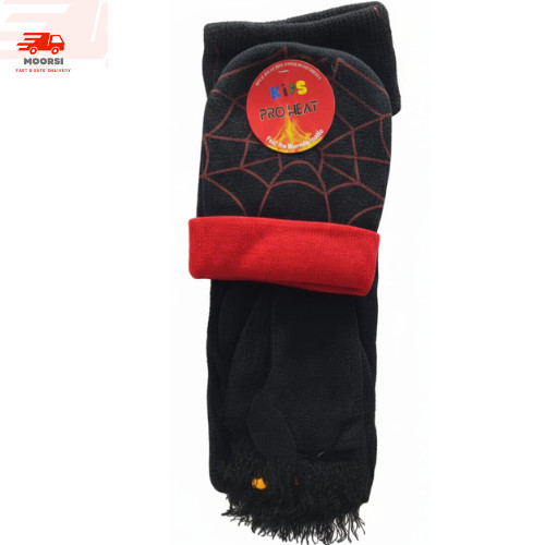 Kids winter knit hat scarf - kids,