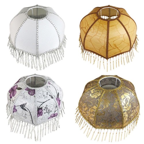 Beaded tassel lamp shade e27 - shade,