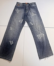 Akademiks Y2K Graffiti Jeans