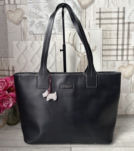 Black leather radley london - black,
