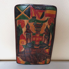 Vintage Jamaican Hand Carved