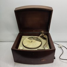 PYE BLACK BOX TURNTABLE WOODEN