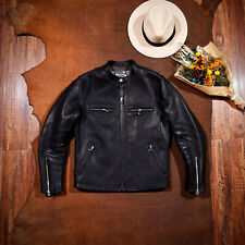 Men's Biker Jacket Heavy 1930S