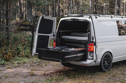 Campervan furniture racking - campervan, &