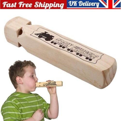 Wooden train whistle - wooden,