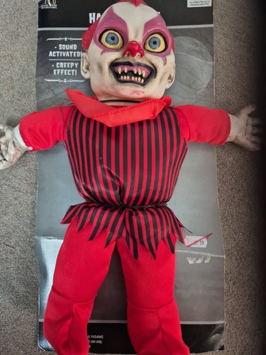 Sound activated haunted doll - activated,