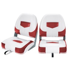 2 Pcs Folding Low-Back Boat