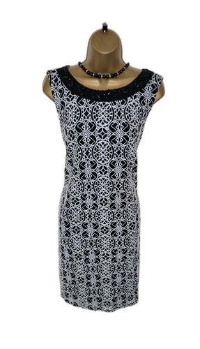 Stunning beaded dress - by, roman