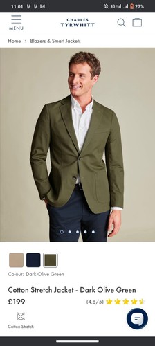 Charles tyrwhitt men olive - charles,