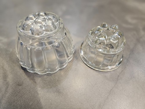 Vintage glass jelly mould - vintage,