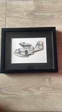 Framed Wooden  Art – Consolidated PBY Catalina Flying Boat WWII US Navy Aircraft